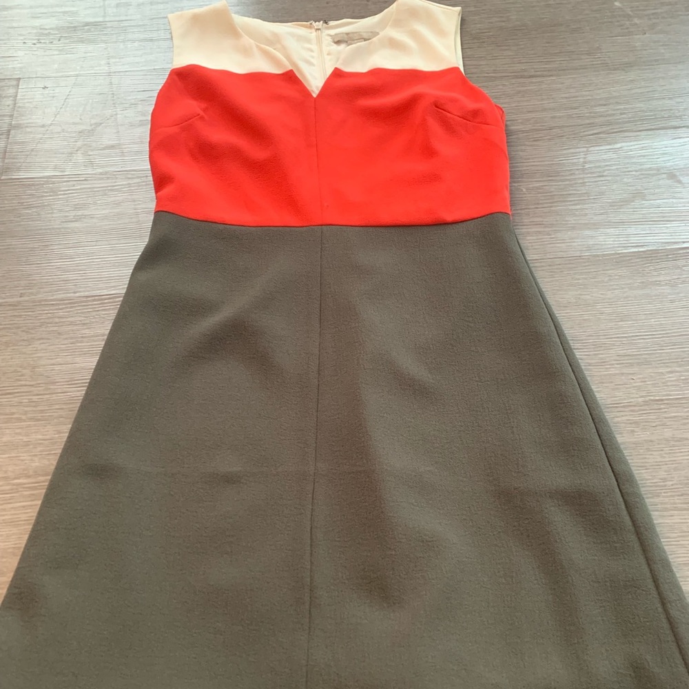 Banana Republic three colored block dress